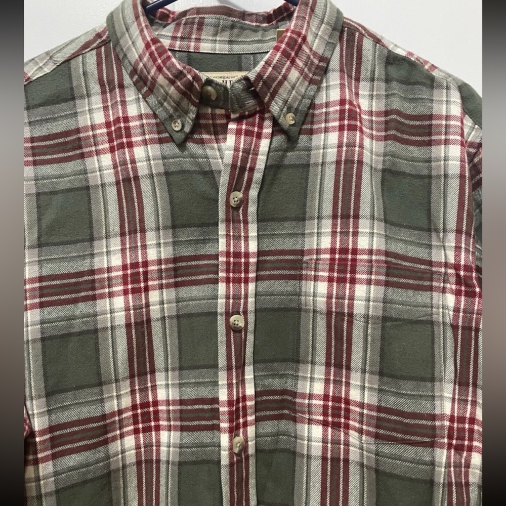 RedHead Men's NWOT Plaid Flannel Button-Down Shirt size Large